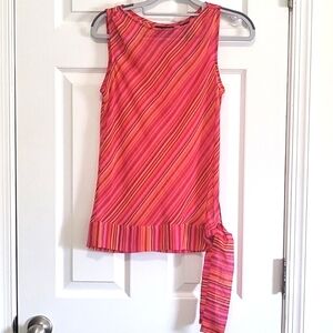 NY&Co sheer striped blouse